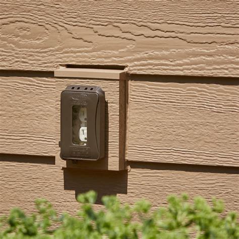 are there electrical boxes that fit diamondkote siding blocks|rigid mount siding blocks.